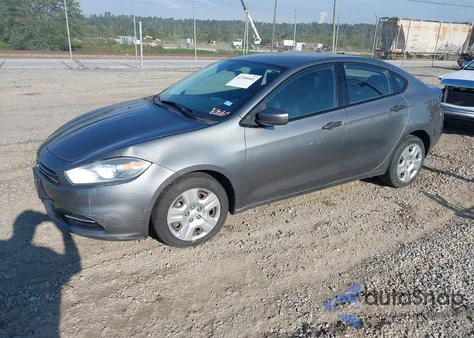 2013 Dodge Dart Se z USA, uszkodzony, nr VIN 1C3CDFAA5DD297457